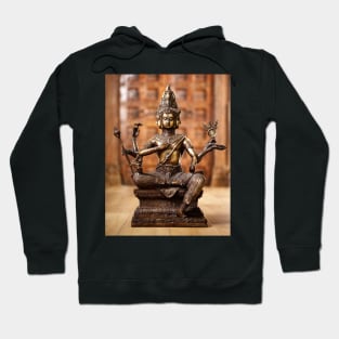 Shiva god statuette Hoodie